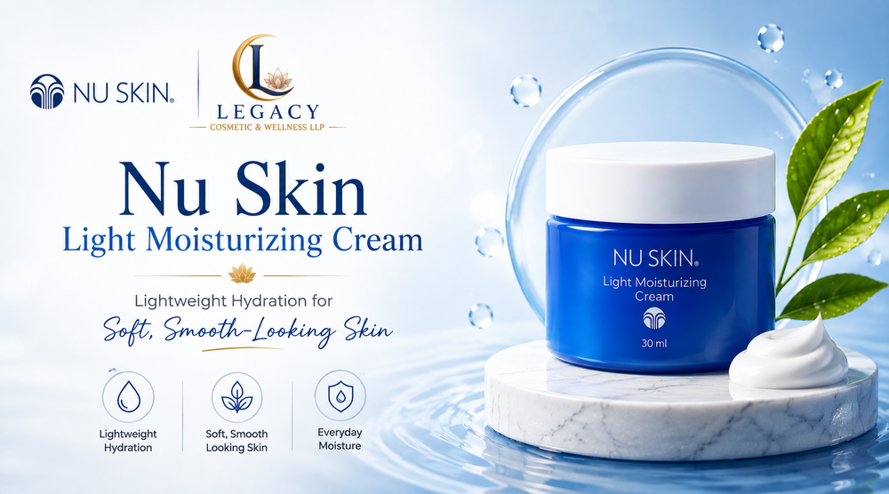 Nu Skin Light Moisturizing Cream – Lightweight Hydration for Soft, Smooth-Looking Skin