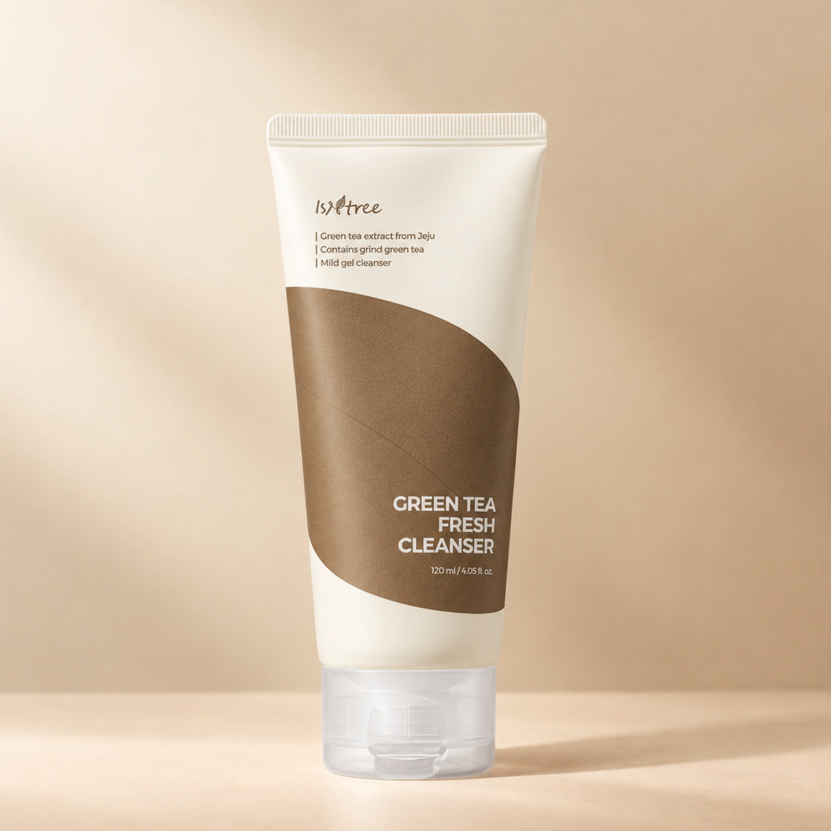 Isntree Green Tea Fresh Cleanser | Gentle Daily Gel Cleanser with Jeju Green Tea Extract | 120ml