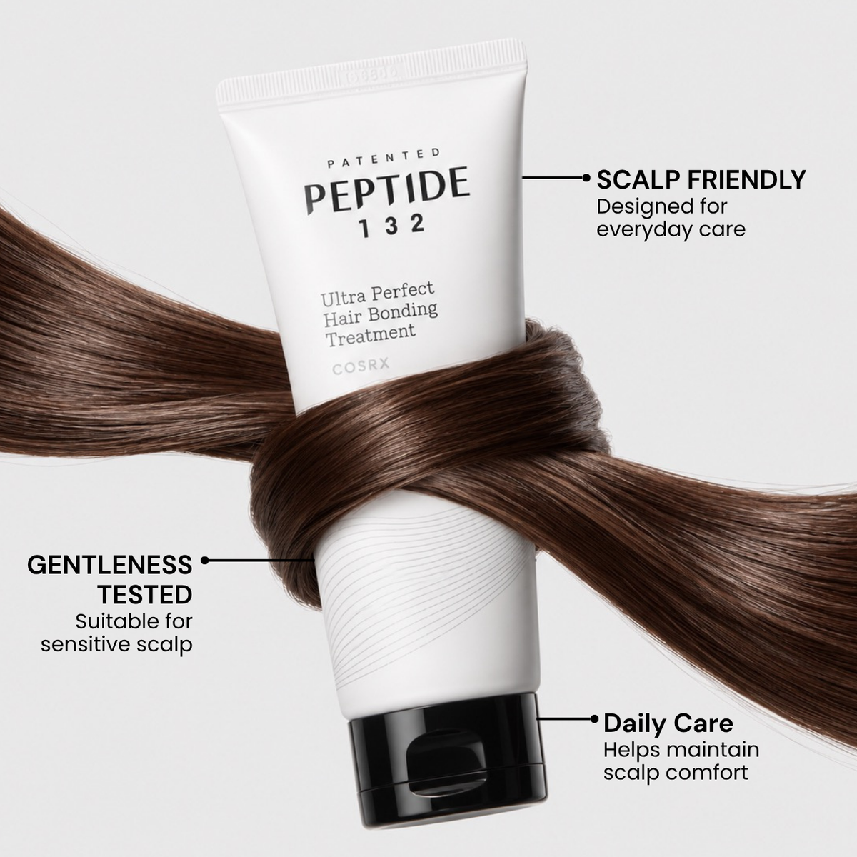 COSRX PEPTIDE 132 Ultra Perfect Hair Bonding Treatment | Intensive Repair & Strengthening Hair Mask
