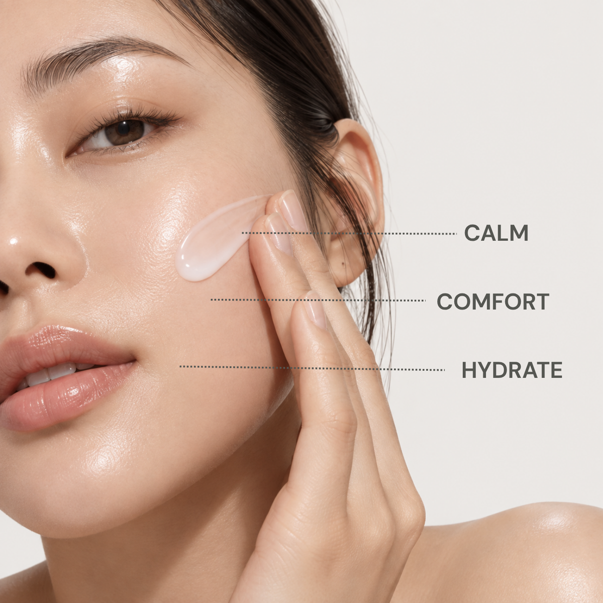 AXIS-Y Heartleaf My Type Calming Cream | Soothing & Hydrating Moisturizer for Sensitive Skin | 60ml