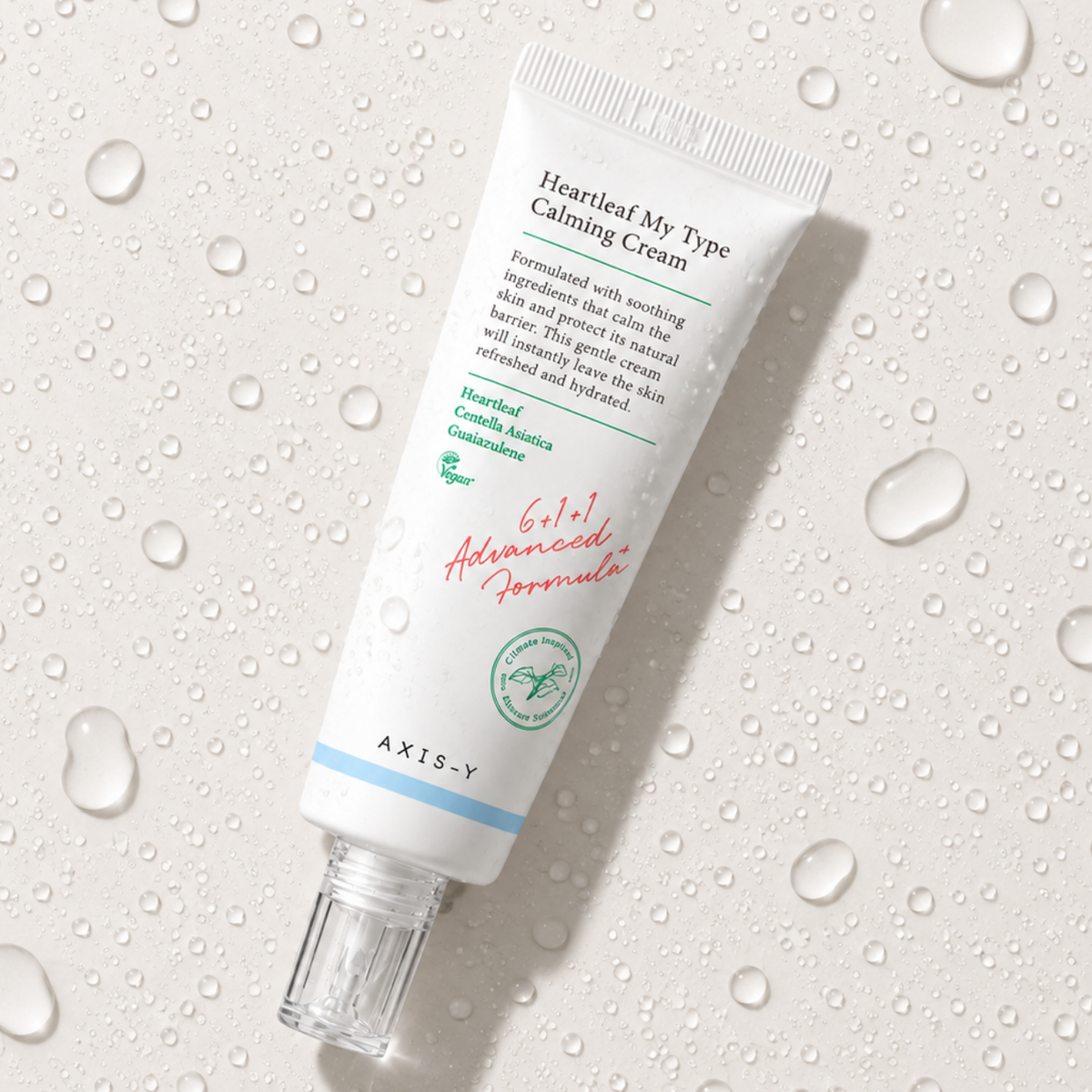 AXIS-Y Heartleaf My Type Calming Cream | Soothing & Hydrating Moisturizer for Sensitive Skin | 60ml