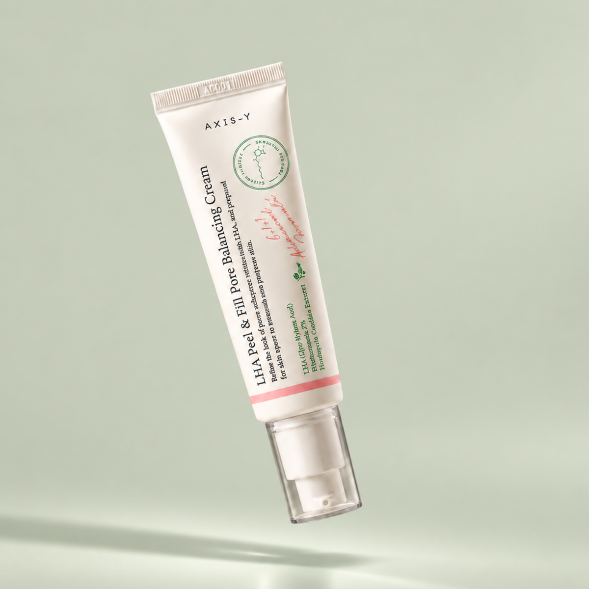 AXIS-Y LHA Peel & Fill Pore Balancing Cream | Hydrating Pore Refining Moisturizer | 80ml