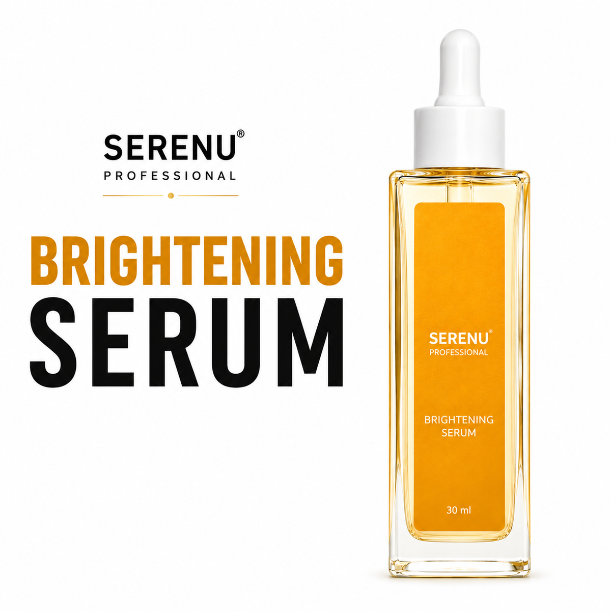 SERENU Professional Brightening Serum | Radiance & Glow Boost (30 ml)