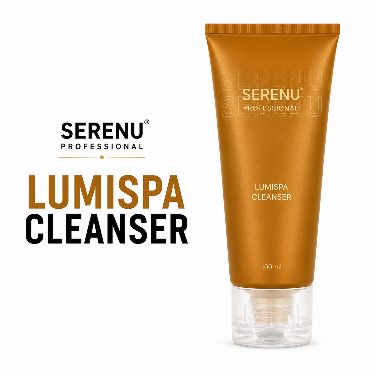 SERENU Professional LumiSpa Cleanser | Gentle Daily Face Cleanser (100 ml)