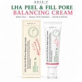 AXIS-Y LHA Peel & Fill Pore Balancing Cream | Hydrating Pore Refining Moisturizer | 80ml