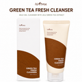 Isntree Green Tea Fresh Cleanser | Gentle Daily Gel Cleanser with Jeju Green Tea Extract | 120ml