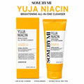 SOME BY MI Yuja Niacin Brightening All-In-One Cleanser | Low pH Face Cleanser with Yuja Extract & Niacinamide | 100ml