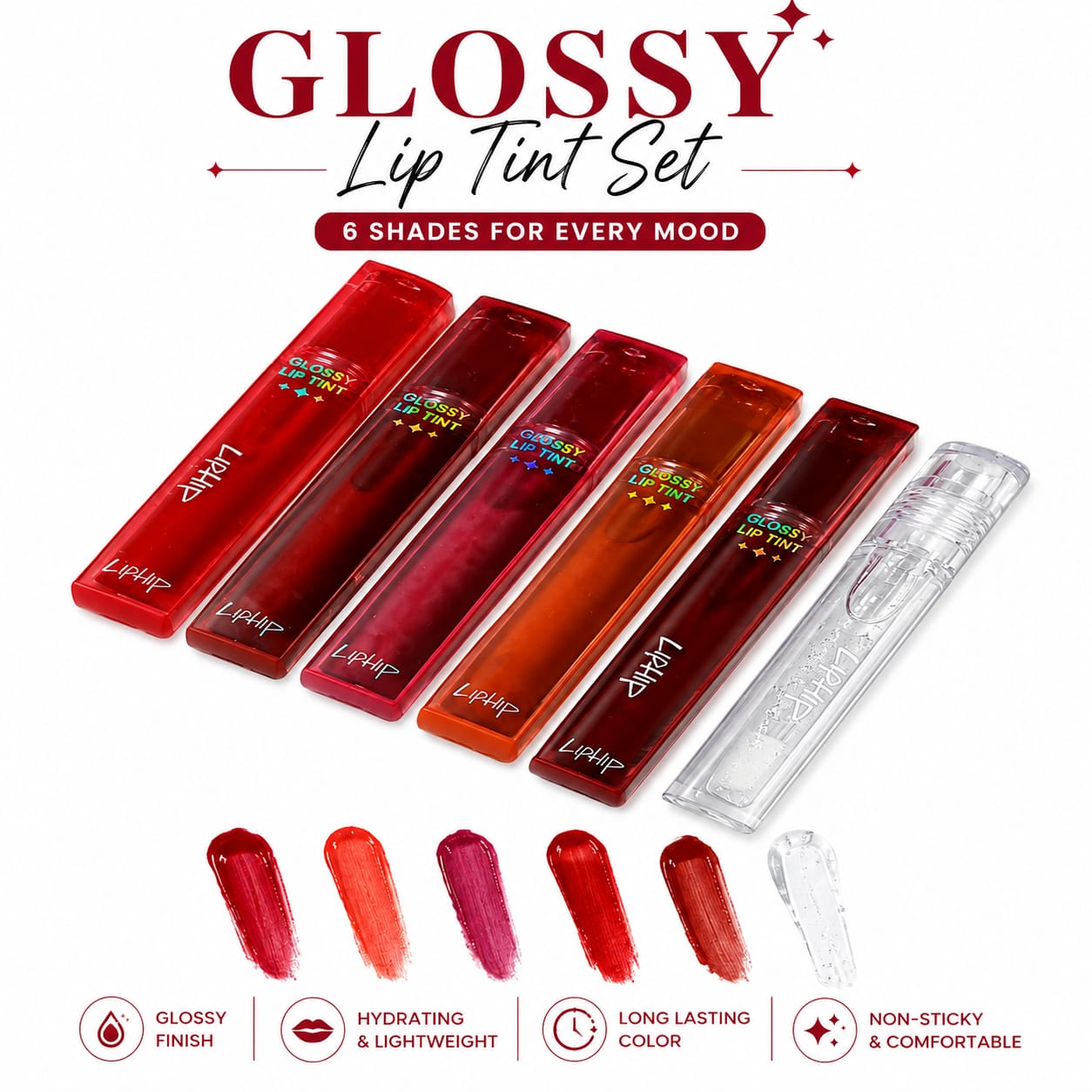 Lasting, Hydrating & Lightweight Lip Tint Collection