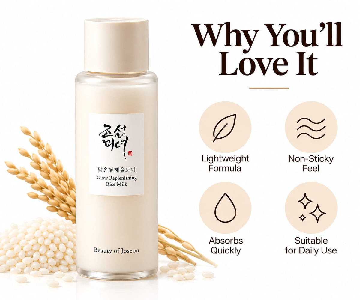 Beauty of Joseon Glow Replenishing Rice Milk Toner – 150ml | Hydrating & Sebum Balancing