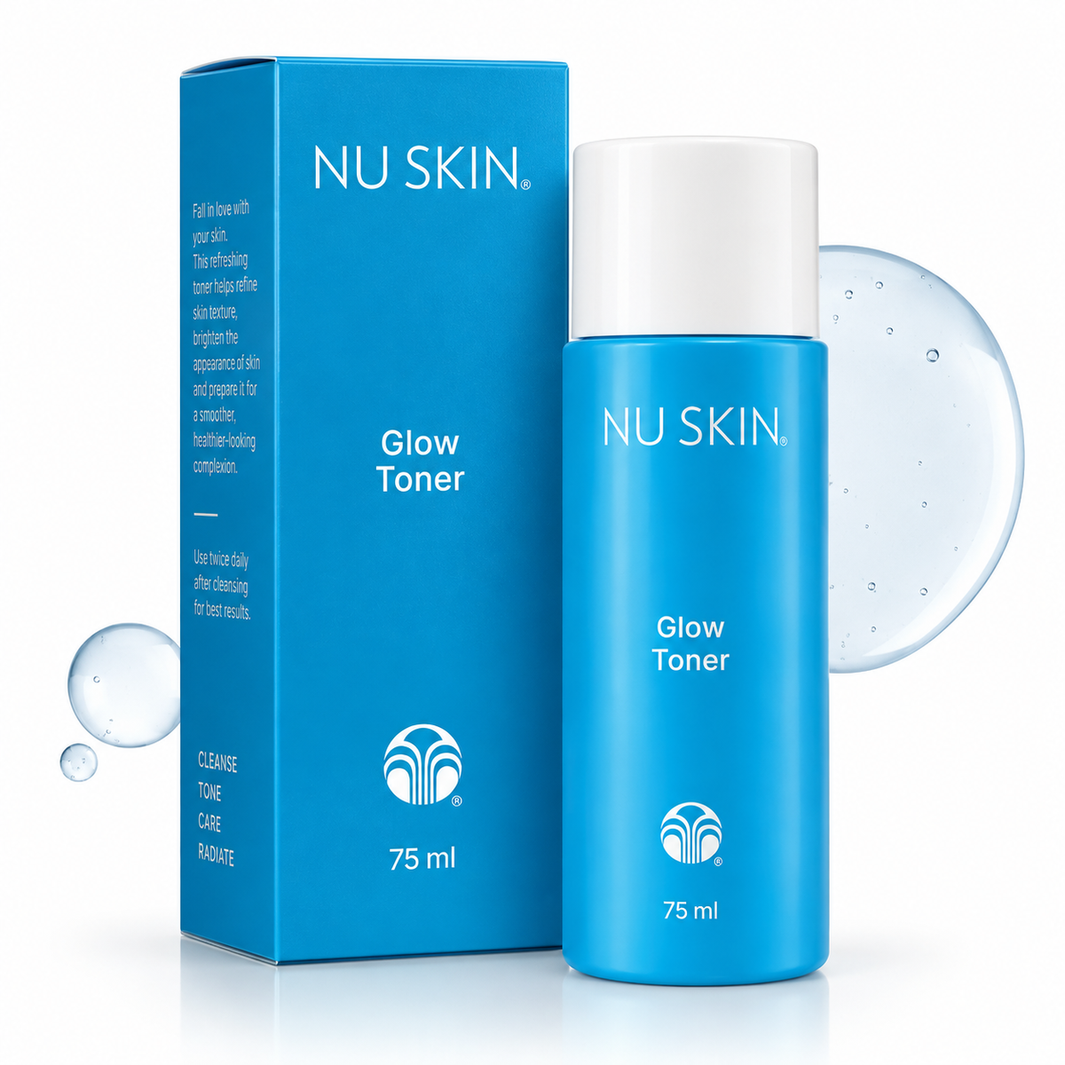 Nu Skin Glow Toner 75ml – Brightening & Hydrating Face Toner for Smooth, Radiant-Looking Skin