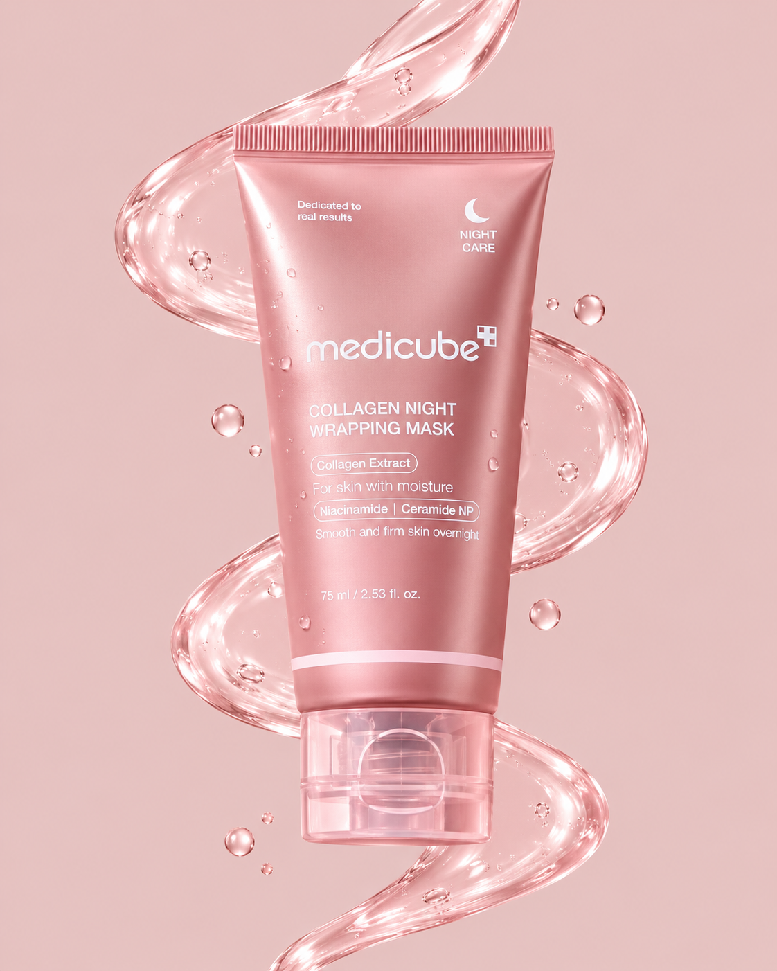 Medicube Collagen Night Wrapping Mask – Overnight Hydrating & Firming Sleeping Mask | 75 ml